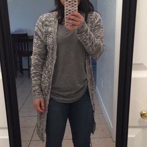 Final Price 🔴 Gray long cardigan